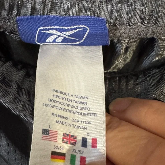 Reebok Gray Athletic Pants - Picture 4 of 5